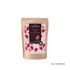 Valrhona Inspiration Erdbeere - Erdbeerspezialität mit Kakaobutter, 250 g