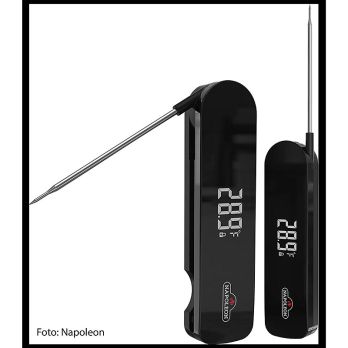 Napoleon Grillzubehör - Digitales Fleischthermometer, klappbar, Fast Read, 1 St