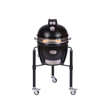 Monolith - Grill JUNIOR PRO 2.0, black, Keramikkohlegrill + Zubehör, 1 St