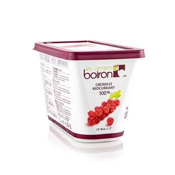 Boiron Rote Johannisbeere Püree, 100% , TK, 1 kg