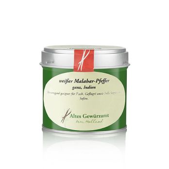 Malabar Pfeffer, weiß, ganz, Altes Gewürzamt, 80 g