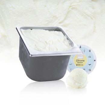 Creme Eis - Zitronen Sorbet, vegan, TK, 2,5 l