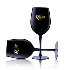 Käfer Cocktail-Kelchglas, Schwarz, 2 St