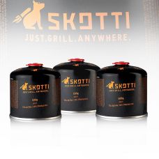 SKOTTI GAS, für den Gasgrill, 3 Stück, Propan / Butan, 3 tlg.