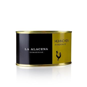 Jamoncitos de Pollo a la Cerveza - Hühnchen in Biersauce, La Alacena, 480 g
