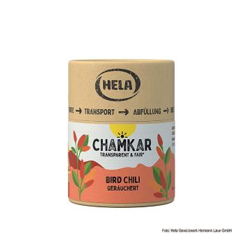 HELA Chamkar - Bird Chili (Vogelaugenchili), geräuchert, 25 g