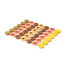 Tart-Collection, 3,8cm, 5-fach sortiert, HUG & Imping, TK (80730), 500 g, 42 St