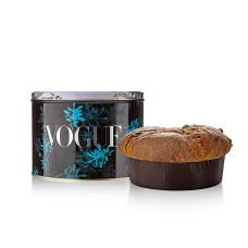 VOUGE Weihnachtskuchen Panettone - Birne-Schoko, in Schmuckdose, Lazzaroni, 500 g, 1 St