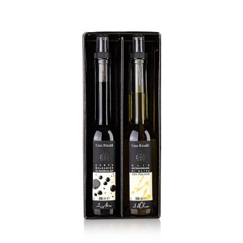 Set Opera - Aceto Balsamico di Modena & Natives Olivenöl Extra, Casa Rinaldi, 500 ml, 2 x 250ml