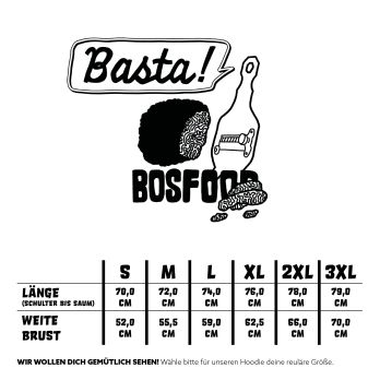 BOS FOOD Hoodie Trüffel, Farbe Salbei, Größe 3XL, 1 St
