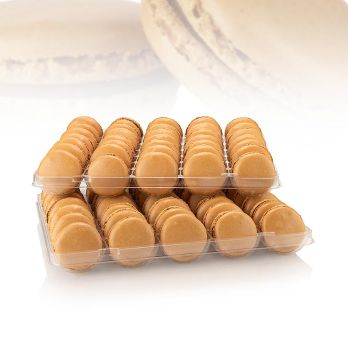 Amarella Macarons, Choba Choba Schokolade & Fleur de Sel, TK, 1,05 kg, 70 St
