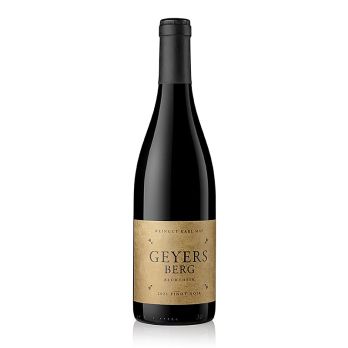 2021er Geyersberg Pinot Noir Barrique QW, trocken, 12,5 % vol., Karl May, BIO, 750 ml