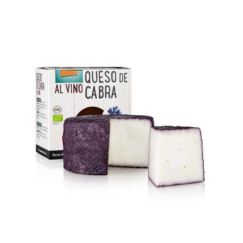 Cerron Rotwein, halbfester Ziegenmilch - Schnittkäse, BIO, ca.360 g