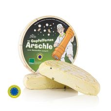 Gepfeffertes Ärschle, Weichkäse mit Pfeffer, ganzer Laib, BIO, ca.750 g