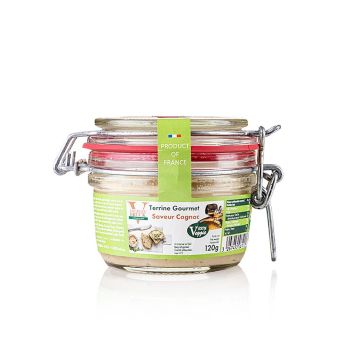 Terrine Gourmet Cognac, Georges Bruck, vegetarisch, 120 g