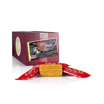 Kaffeegebäck Lov´it Karamellgebäck, einzeln verpackt, vegan, 1,2 kg, 200 St