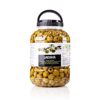 Grüne Oliven Chalkidiki Mammut, ohne Kern, Lakudia, 5,5 kg