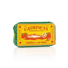 Sardinen, XOUBAS, ganz, in Tomatensauce, Catrineta, 81 g