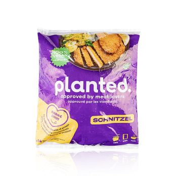 planted.schnitzel, paniert, Myko- & Pflanzenbasis, TK (vegan), 1,26 kg, 14 x 90g
