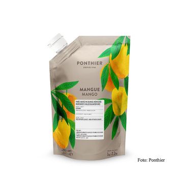 Püree - Mango, mit Zucker, 1 kg