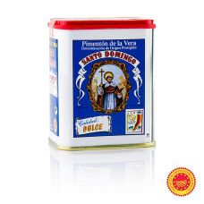 Paprikapulver- Pimenton de la Vera DOP/g.U., geräuchert, süß, Santo Domingo, 75 g