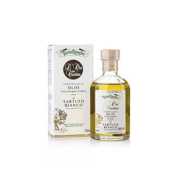 Natives Olivenöl Extra L´Oro in Cucina m. weißem Trüffel & Aroma, Tartuflanghe, 100 ml