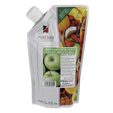 Püree - Grüner Apfel, mit Zucker, 1 kg