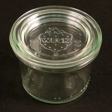 Mini-Sturzform, ø 60mm, 45mm hoch, 80 ml, ohne Klammern u. Gummiring, Weck, 1 St