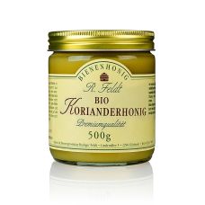 Feldt Koriander-Honig, Karpaten, hell, feincremig, würzig, BIO, 500 g
