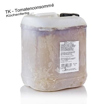 Gewürzgarten Tomatenconsommé, küchenfertig 1:1, TK, 5 l