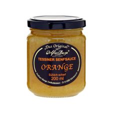 Original Tessiner Orangen-Senf-Sauce, Wolfram Berge, 200 ml