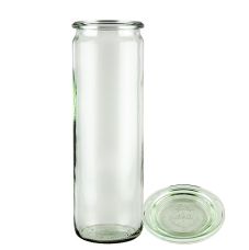 Sturzform Stangen-Glas, ø 60mm, 600 ml, ohne Klammern u. Gummiring, Weck, 1 St