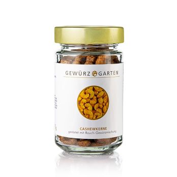Gewürzgarten Cashewkerne, ganz, mit Rauchgewürz, 110 g