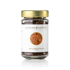 Gewürzgarten Muscovado Zucker, Roh-Rohrzucker mit Karamell- & Malznoten, 160 g