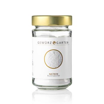 Gewürzgarten Natron - Natriumbicarbonat, als Backtriebmittel, E 500(Baking Soda), 230 g
