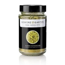 Gewürzgarten Klarer Hühnerfond, Instantpulver, ohne zugesetztes Glutamat, 160 g