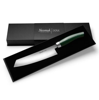 Nesmuk Soul 3.0 Kochmesser, 180mm, Micarta Grün Griff, 1 St