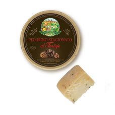Pecorino Tartuffo Premium, Schafskäse mit Trüffel, würzig, 5 Monate gereift, ca.650 g