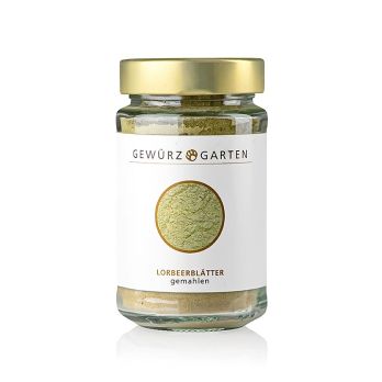 Gewürzgarten Lorbeerblätter, gemahlen, 90 g