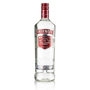 Smirnoff Red Label Vodka  37,5 % vol., 1 l