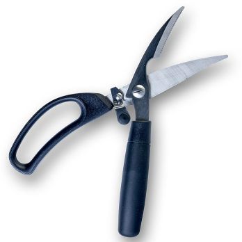 Geflügelschere, Edelstahl mit Kunststoff Soft Griff, 23cm lang, 1 St