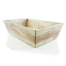Präsentkorb, 4-eckig, Wood, -mittel-, 330x190x110mm, 1 St