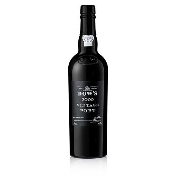 2000er Vintage Portwein, süß, 20% vol., Dow, 95PP, 750 ml
