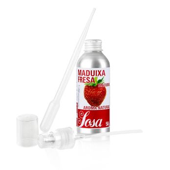 Sosa Aroma Natural Reife Erdbeere, flüssig, 50g (46010073), 50 g
