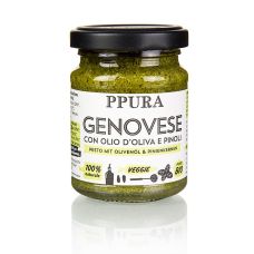 Ppura Pesto alla Genovese, mit Pinienkernen, BIO, 120 g