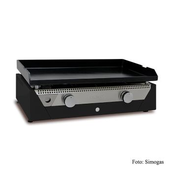 Plancha Bräter Gas, Rainbow Schwarz, Garfläche 71x41cm, 6,6KW, 1 St