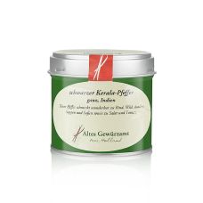 Schwarzer Urwaldpfeffer/Periyar-Kerala-Indien, ganz, Altes Gewürzamt, 70 g