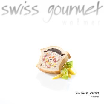 Pâté von Schwein & Ochs, mit Morcheln, im Teigmantel, TK, 500 g