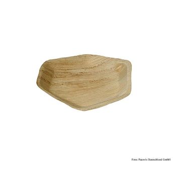 Einweg Naturesse Palmblatt Bowle (Schale), 6eckig, ø 24x2,5cm, 100 St