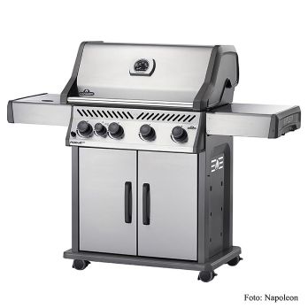 Napoleon Gasgrill Rogue XT525SIBSS, Edelstahl, 4 Brenner+ SIZZLEZONE, 1 St